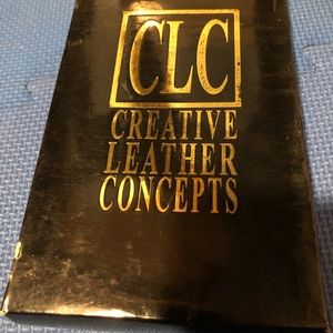 Brand new leather agenda with extra refills